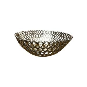Pottery Barn Silver Decorative Bowl